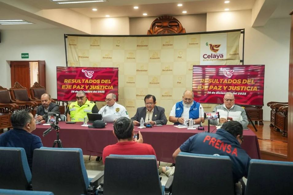 Alcalde de Celaya denuncia boicot político y destaca reducción del 52% en homîcîdîos