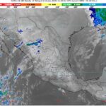 Pronostican lluvias y chubascos en zonas del occidente, sur y sureste del país
