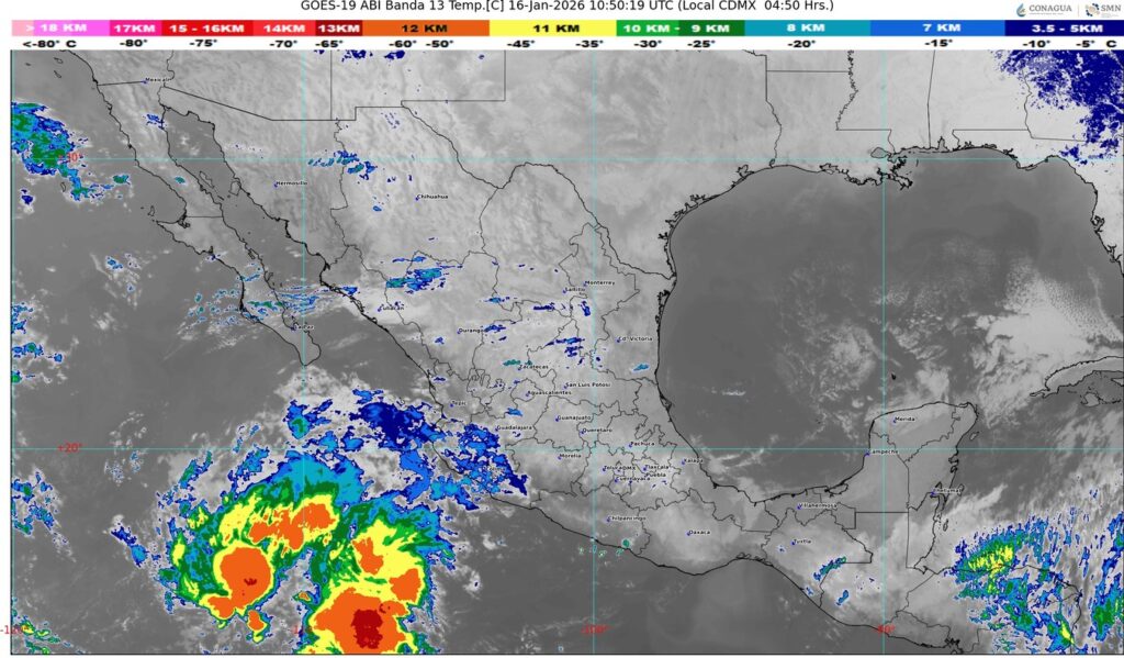 Pronostican el ingreso de un nuevo frente frío número 29 a México