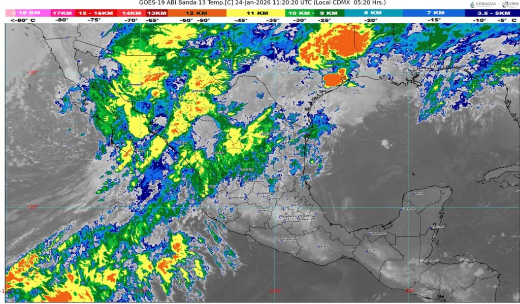 La tercera tormenta invernal y el frente frío número 31 afectarán a México