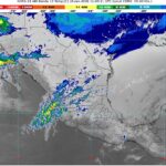 El frente frío número 30 se desplazará sobre el golfo de México