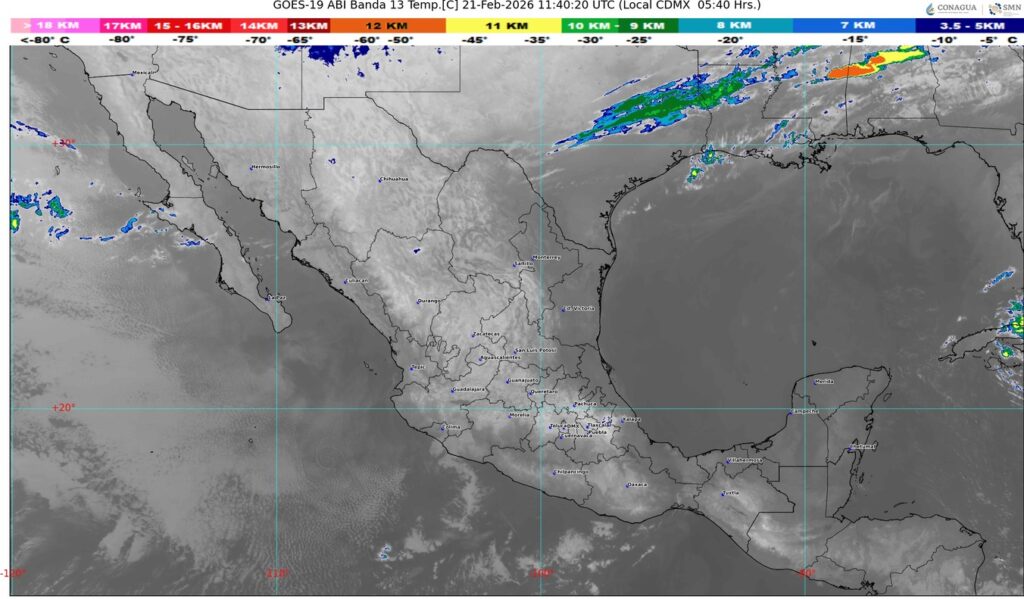 Frente Frío 37 golpea al norte y noroeste del país