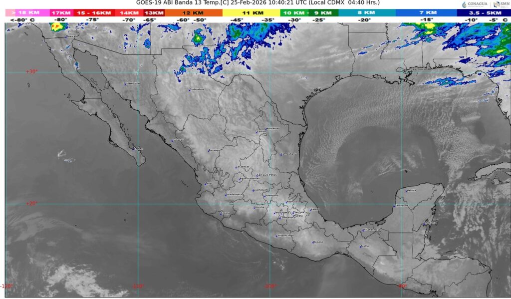 Pronostican día muy caluroso en el noroeste, norte y occidente de México