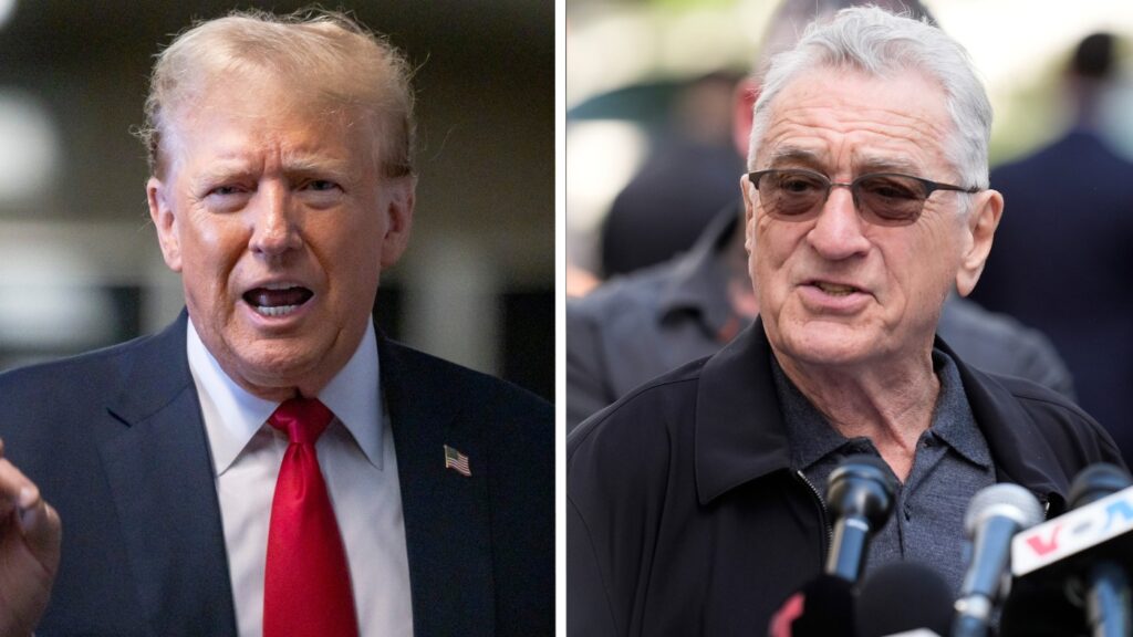 Robert De Niro acusa a Donald Trump de destruir EU