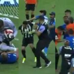 Pelea campal en Brasil deja 23 expulsados; lejos del Récord Guinness