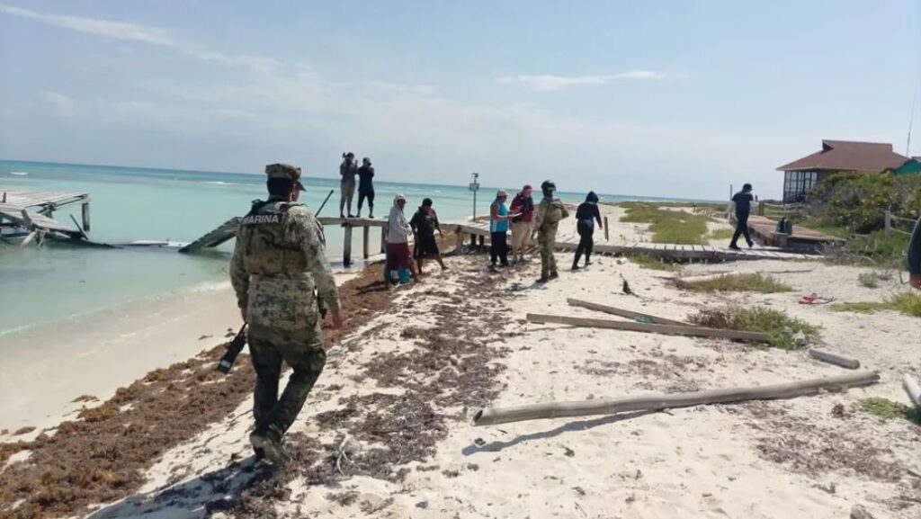 Semar asegura embarcaciones y decomisa pescado en operativos contra la pesca ilegal en Yucatán