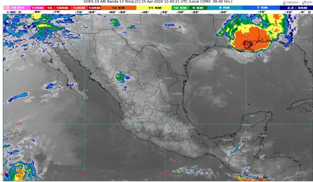Lluvias intensas y calor extremo golpearán gran parte del país