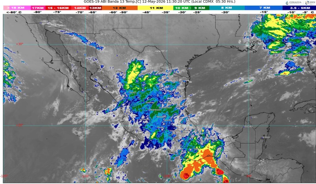 El frente frío 50 se extenderá sobre el norte y occidente del golfo de México
