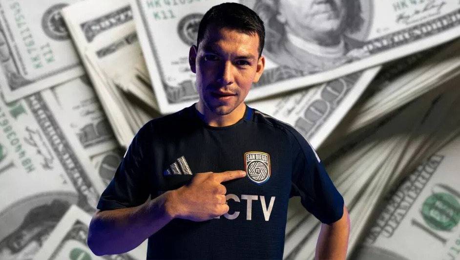 Chucky Lozano cobrará millonario salario en 2026 pese a quedar fuera de planes en San Diego FC