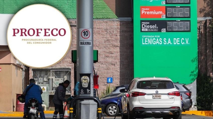 56.3 por ciento de las estaciones venden diésel en 27 pesos: Profeco
