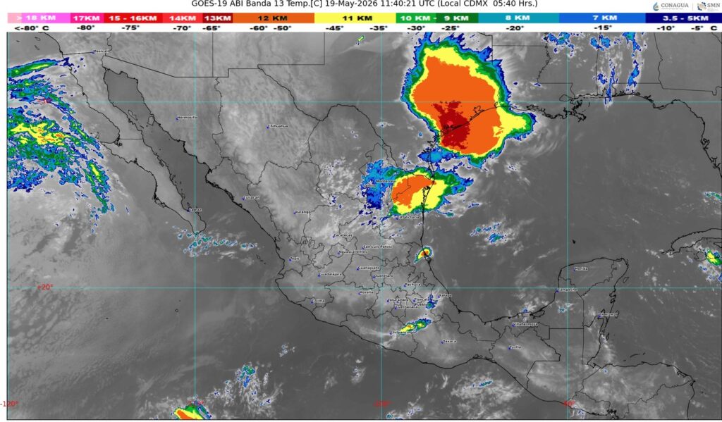 Se prevé la aproximación de una onda tropical al sureste mexicano