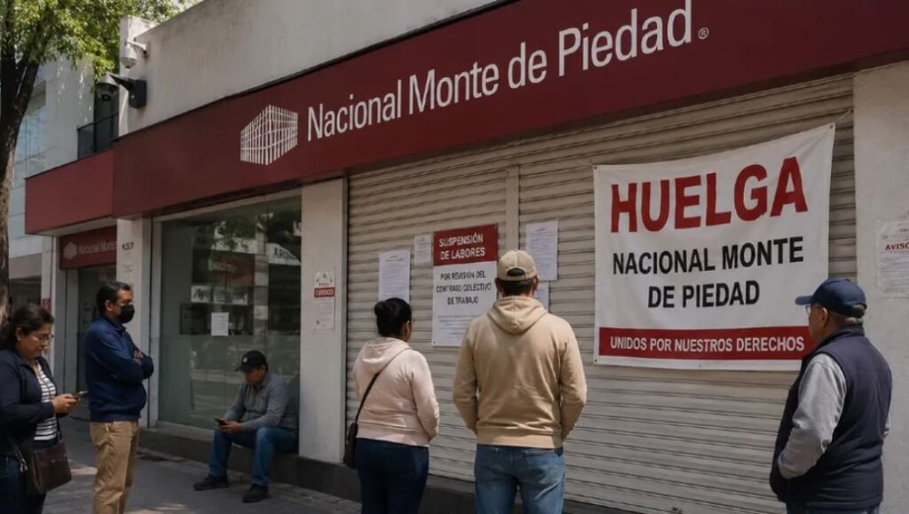 “Tus prendas siguen seguras”: Monte de Piedad lanza mensaje urgente por huelga que ya cumple casi 9 meses
