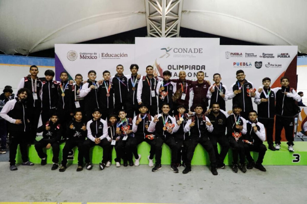 Las luchas asociadas de Sonora acumulan 14 medallas en su Olimpiada Nacional de varones