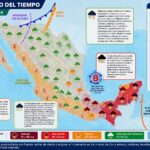 Inicia un temporal de lluvias en México