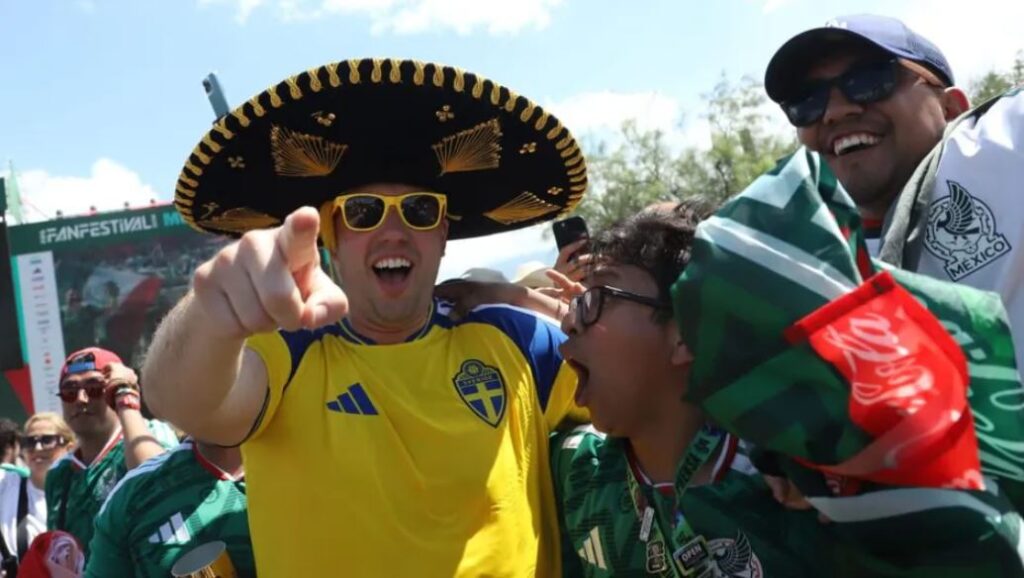 Suecos se entusiasman con afición de Monterrey: «La gente aquí es fantástica»