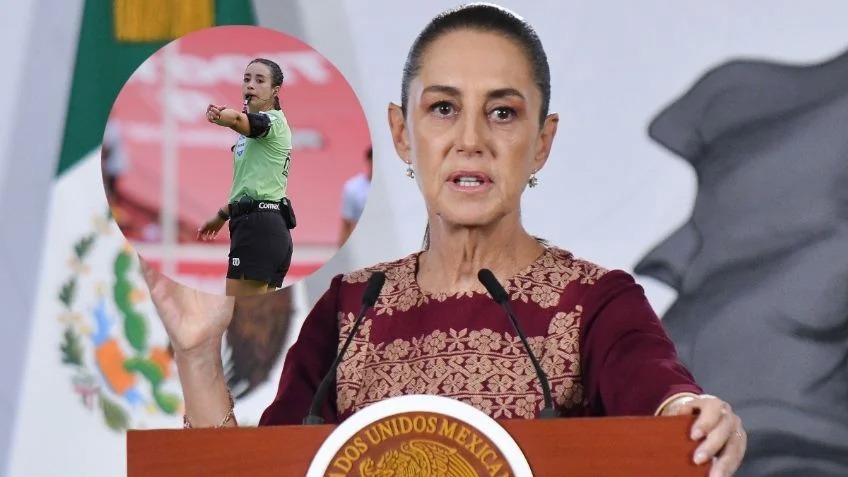 Árbitras mexicanas en el Mundial refleja avance de las mujeres, destaca Claudia Sheinbaum