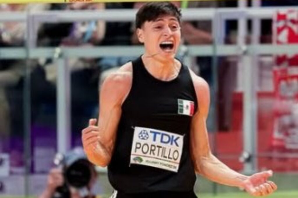Erick Portillo hace historia con plata en la Liga Diamante de Roma