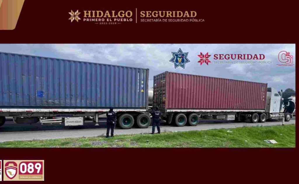 Frustran robo de 64 toneladas de vino en Hidalgo