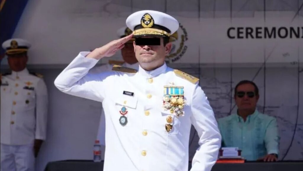Vicealmirante Farías Laguna solicita ayuda a Claudia Sheinbaum para intervenir en su caso