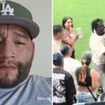 Hombre que peleó a golpes con Emiliano Aguilar lo acusa de ser deudor y exhibe presunto audio