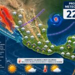 La onda tropical número 20 se desplazará sobre el sureste mexicano