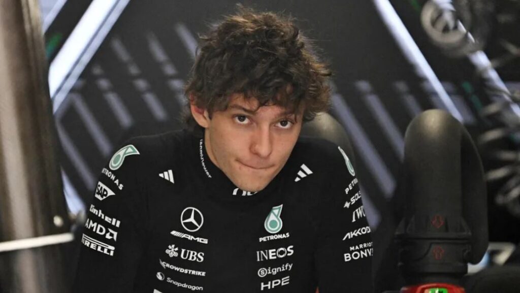 Kimi Antonelli es sancionado con tres puestos en la parrilla de salida del GP de Hungría