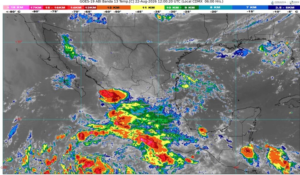 La onda tropical número 30 se desplazará sobre el istmo de Tehuantepec