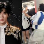 El cantante chino Yu Yuhan explota contra fan que le impedía pasar con su camioneta