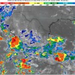 Se pronostican lluvias puntuales de muy fuertes a intensas en 21 entidades de la República Mexicana