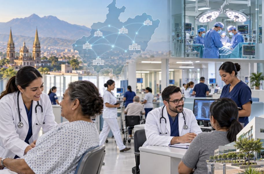 Jalisco fortalece su sistema de salud: crecen las consultas, cirugías y la formación de especialistas
