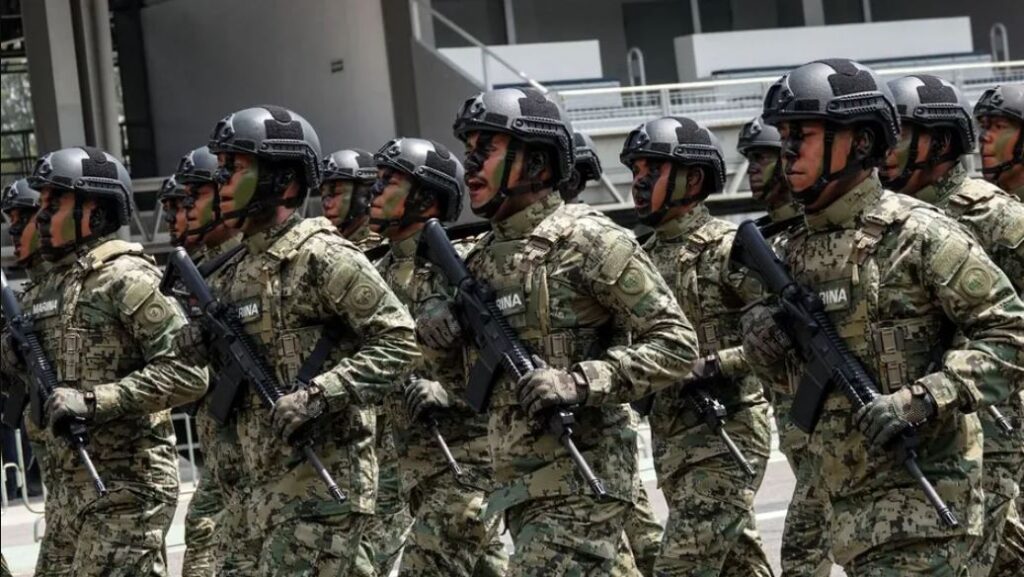 Despliegue de tropas estadunidenses en la frontera, parte de operación espejo con México: Marina