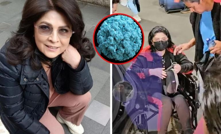 Victoria Ruffo fue hospitalizada por norovirus
