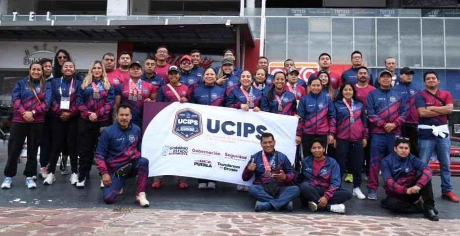 ¡Puebla gana 55 medallas en los Juegos Latinoamericanos de Policías y Bomberos!